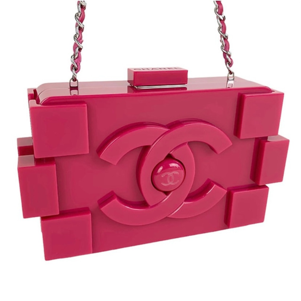 CHANEL Pink Crossbody Bag